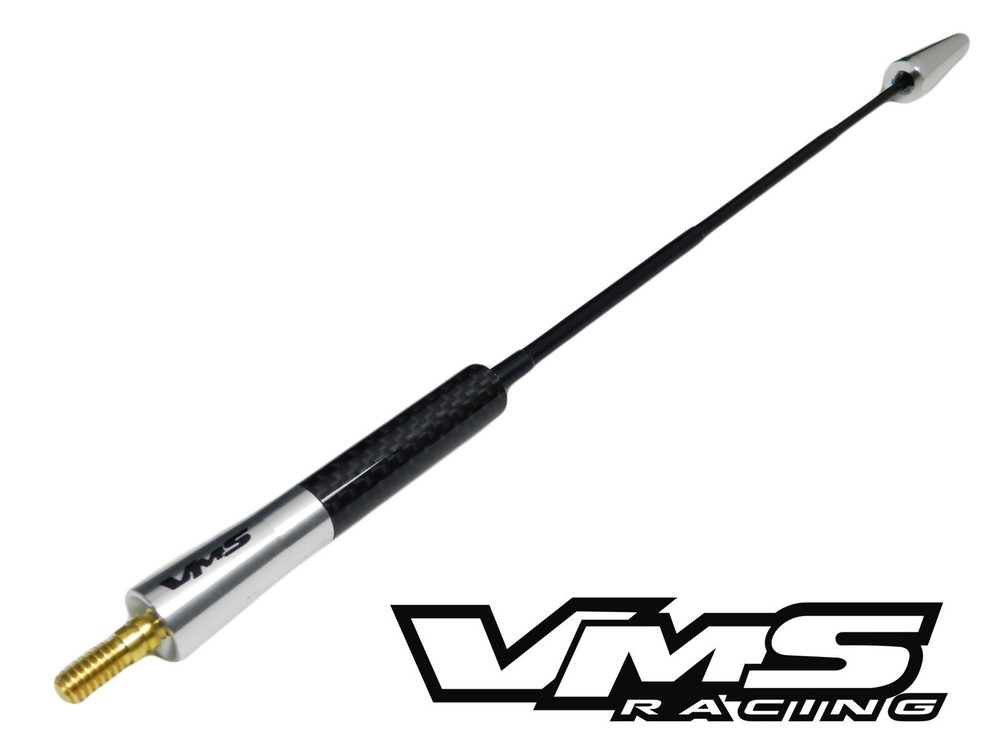 VMS 5" SILVER RETRACTABLE ANTENNA FOR HARLEY DAVIDSON ROAD GLIDE