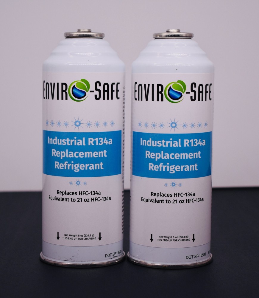 Industrial R134a Replacement Refrigerant. Auto, 2 cans