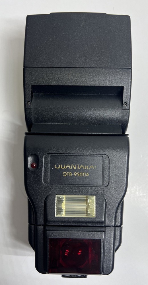 Vintage Quantaray QTB-9500A Dual Flash w/ "Off Camera" Cord TESTED