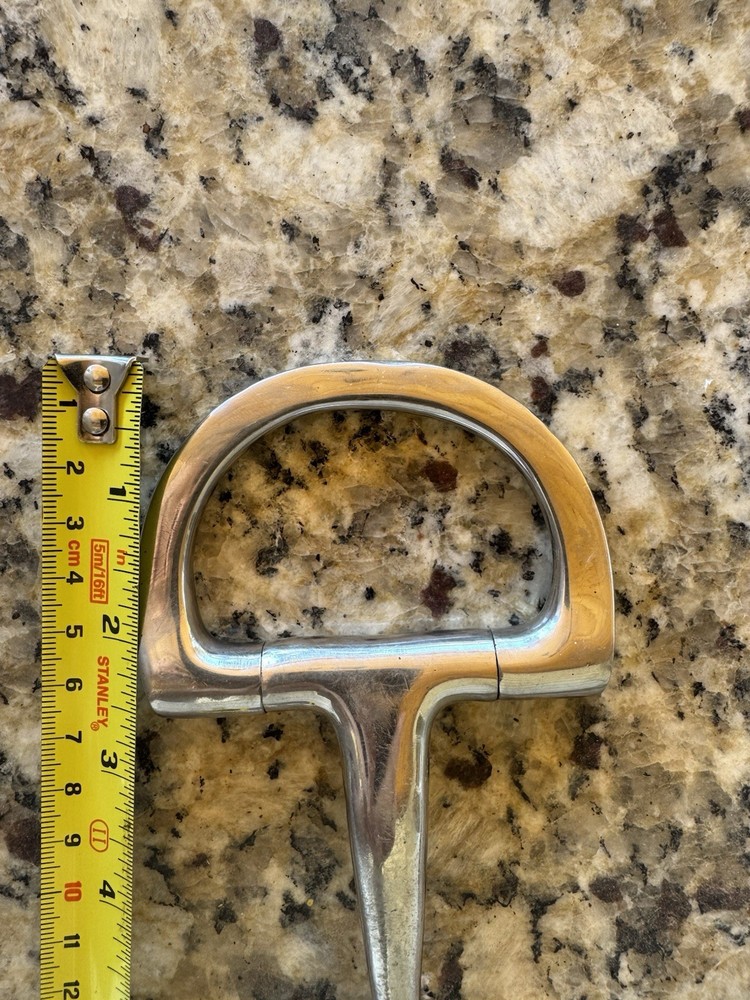 Stainless Steel D Ring Snaffle Bit