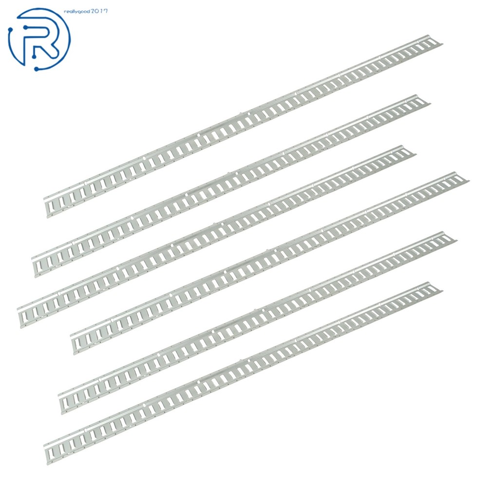 Durable 6 Pack 8' E Track Tie Down Rail System Horizontal High Quality For Truck