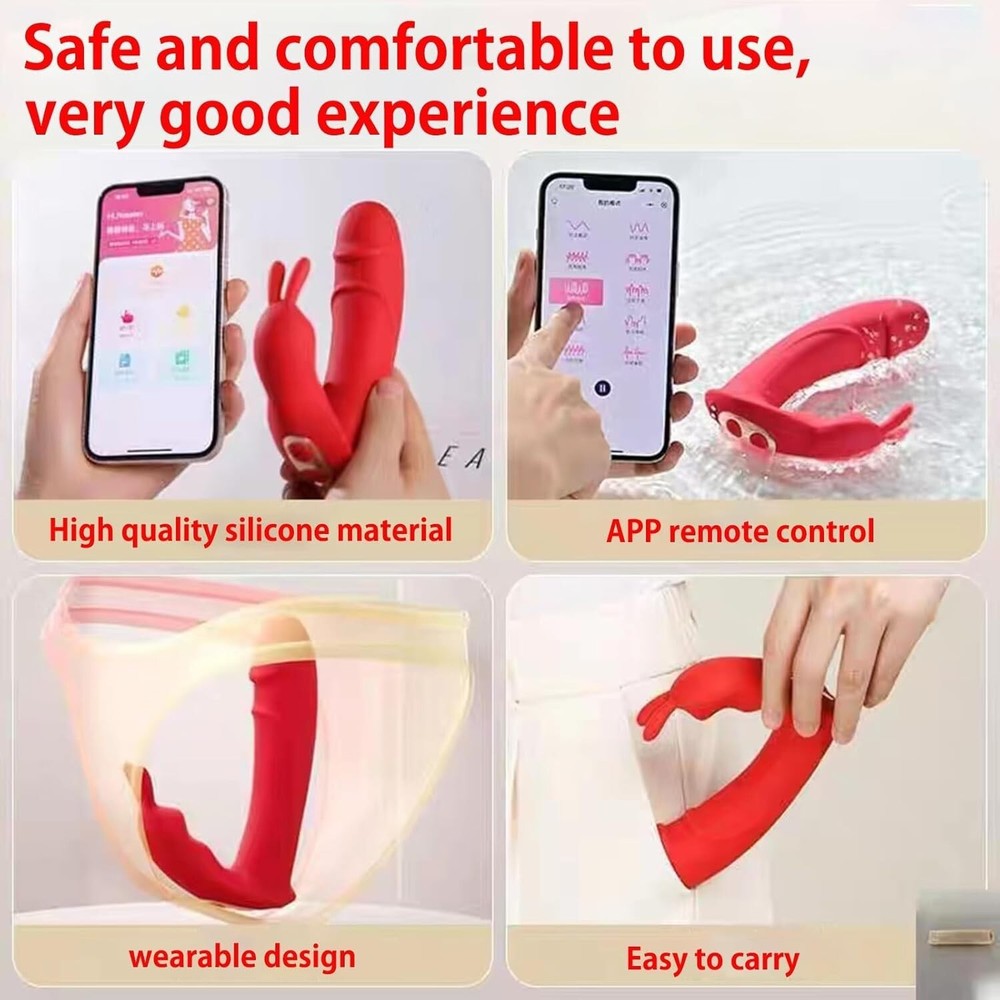 Remote / App Long Distance Control, Vibrating Panties Massager