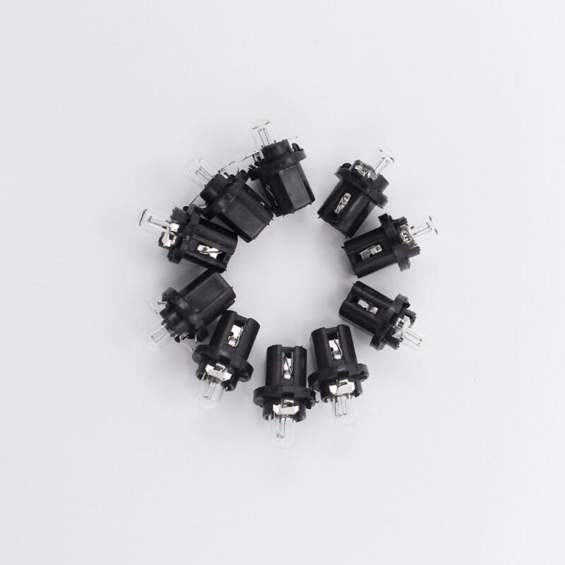 For Car Dashboard PCB Instrument Panel Light Bulbs With Holder Base Socket 10pcs