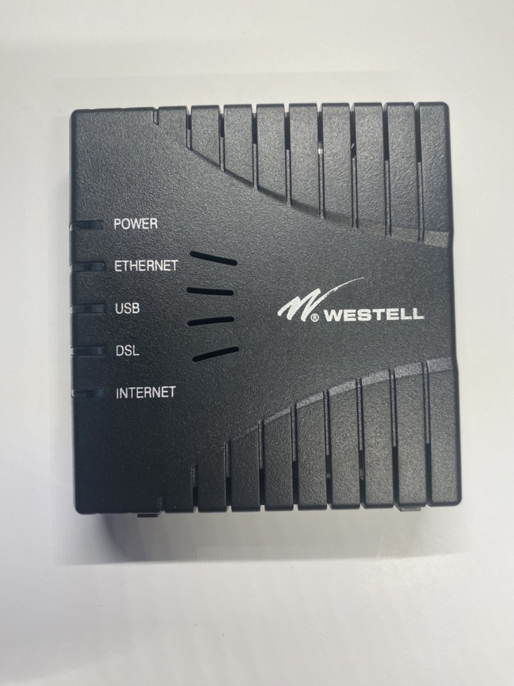 Westell Modem Model E90-610014-06 | Power Supply | Includes Ethernet & USB Cable