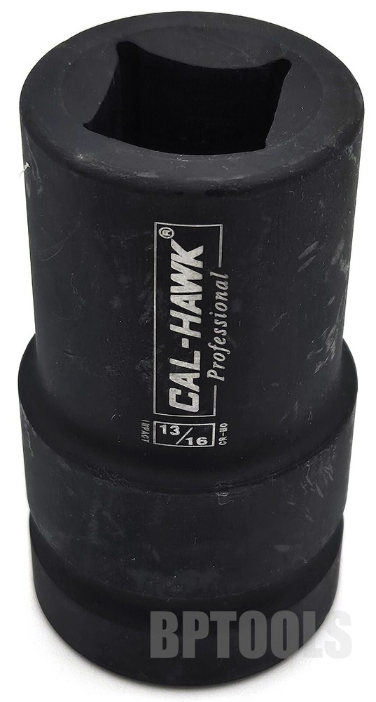 13/16" Deep Impact Spindle Socket 1" Drive 4 Point Axle Nut Socket Remover CR-MO