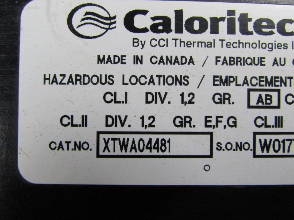 💥NEW CALORITECH XTWA04481 TEMPERATURE COLTROL