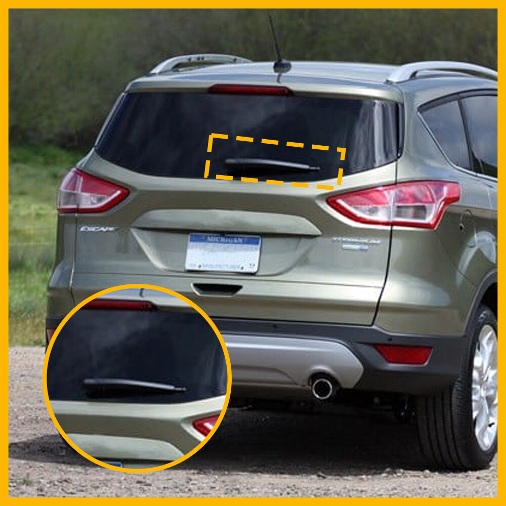 Rear Wiper Arm & Blade for 2011-2018 Ford Explorer Back Window Windshield Wiper