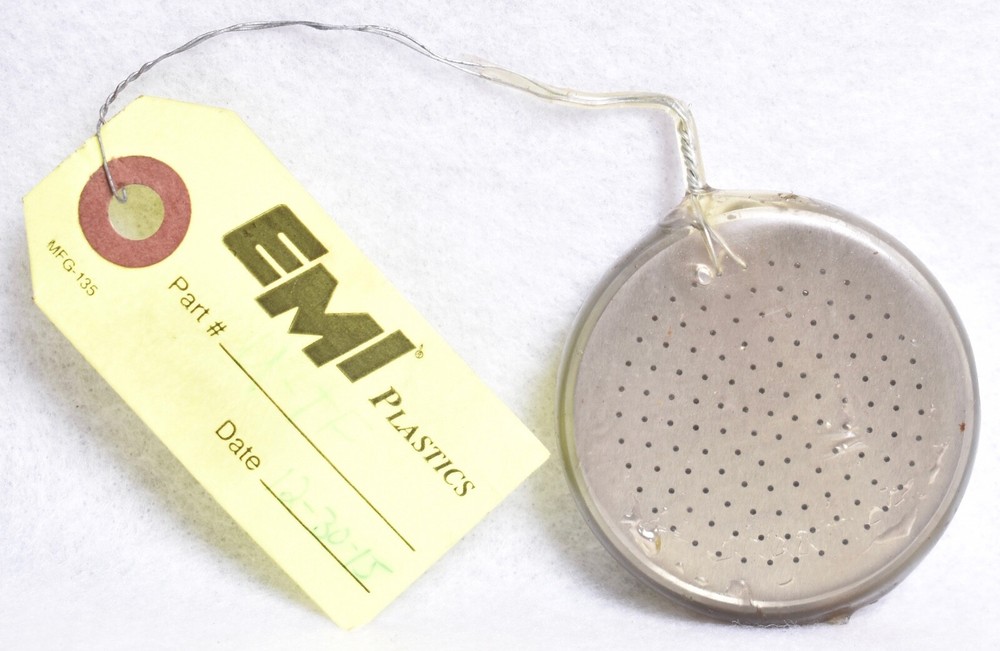 EMI Plastics Tramp Material Filter Disk 127 Filter Holes .093" x .032" N346 UTF
