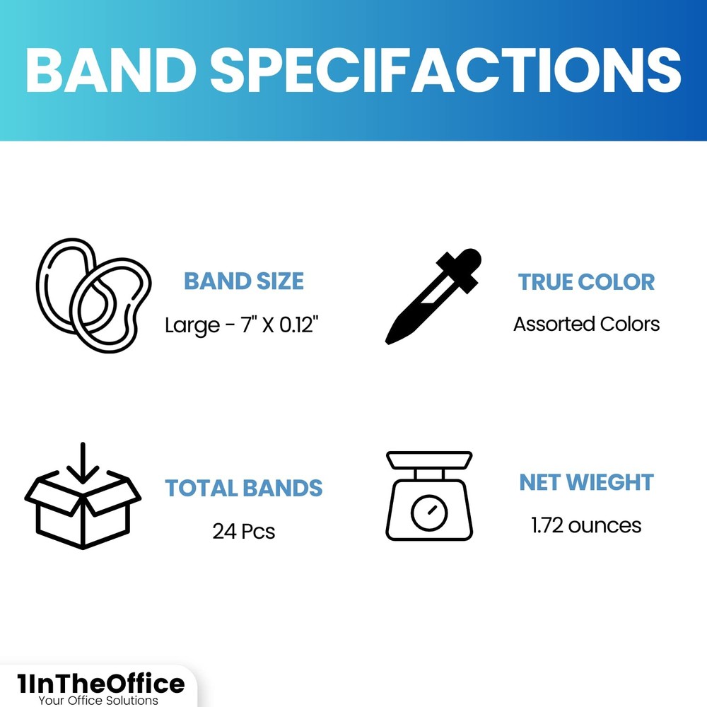 Large Big Bands, 24/Pack