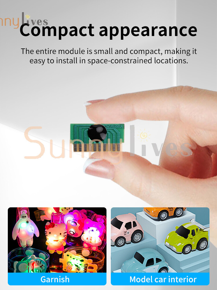 5 piece DC3-5V 6-Channel LED Cycle Flashing Scrolling Light Control Module DIY