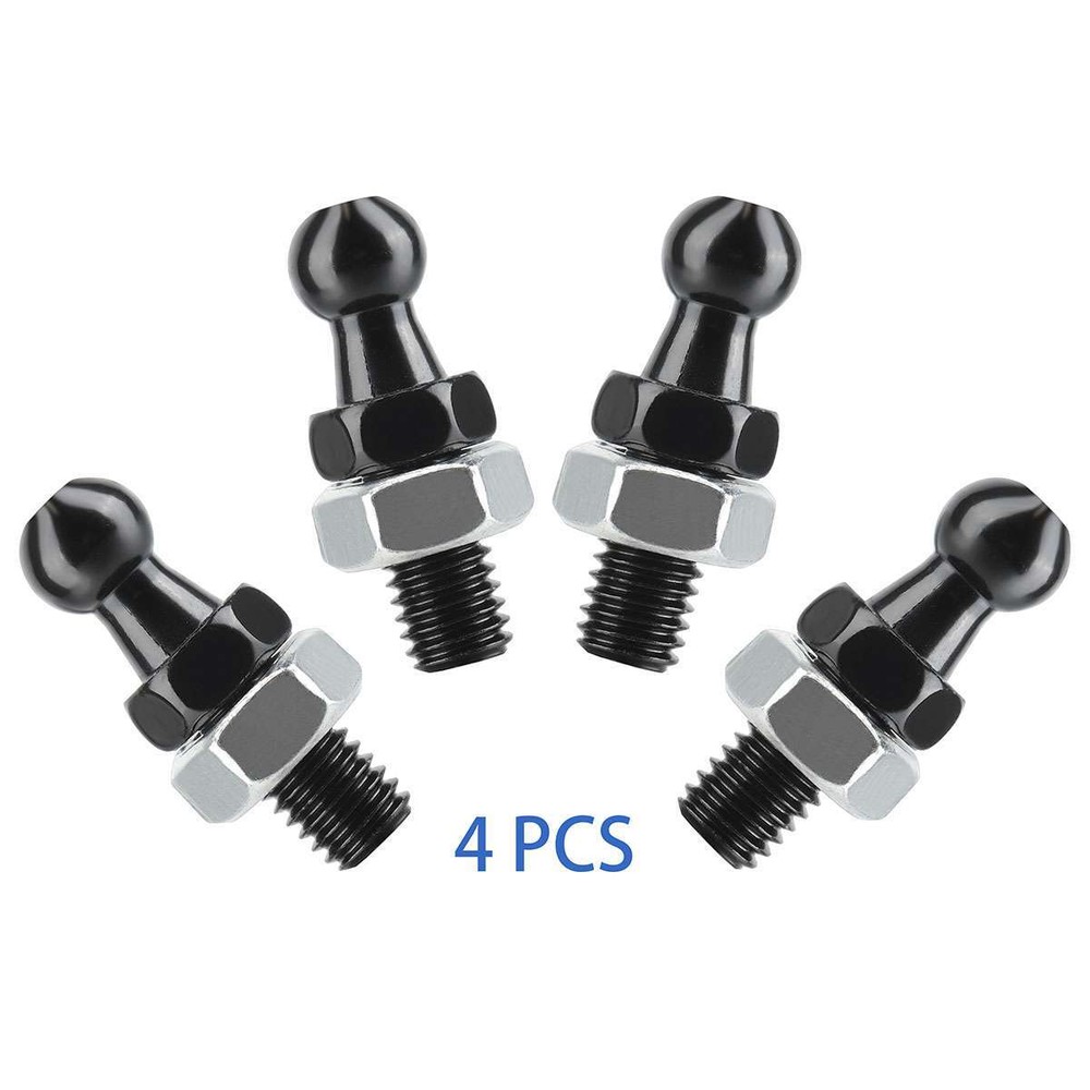 8pcs Ball Mount Threaded Stud Brackets 10mm Gas Prop Strut Spring RV Camper 1/2"
