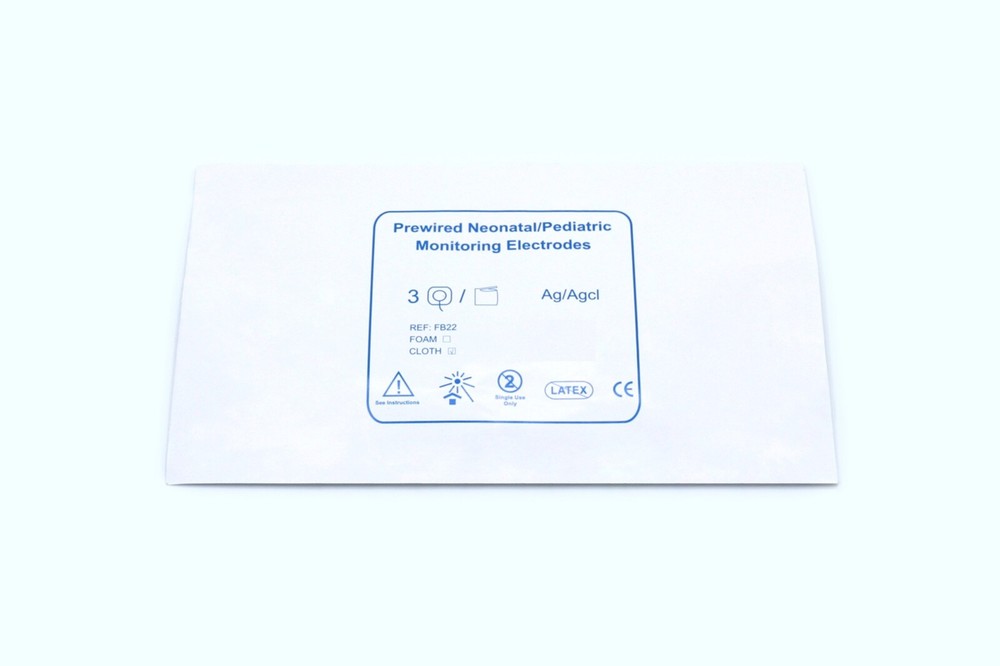 DIN Compatible Disposable ECG Leadwire Electrode Neonate - Ships Same Day
