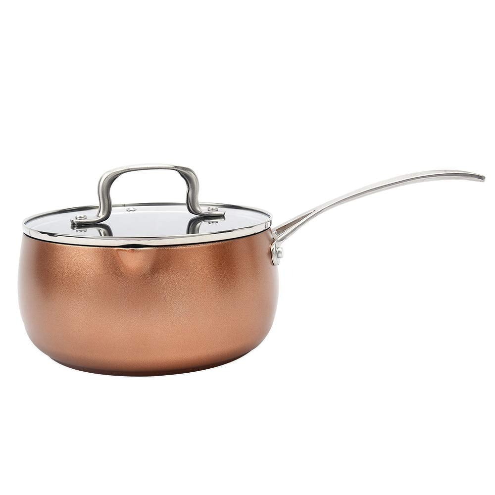 2-Quart Nonstick Saucepan with Glass Lid?Multi