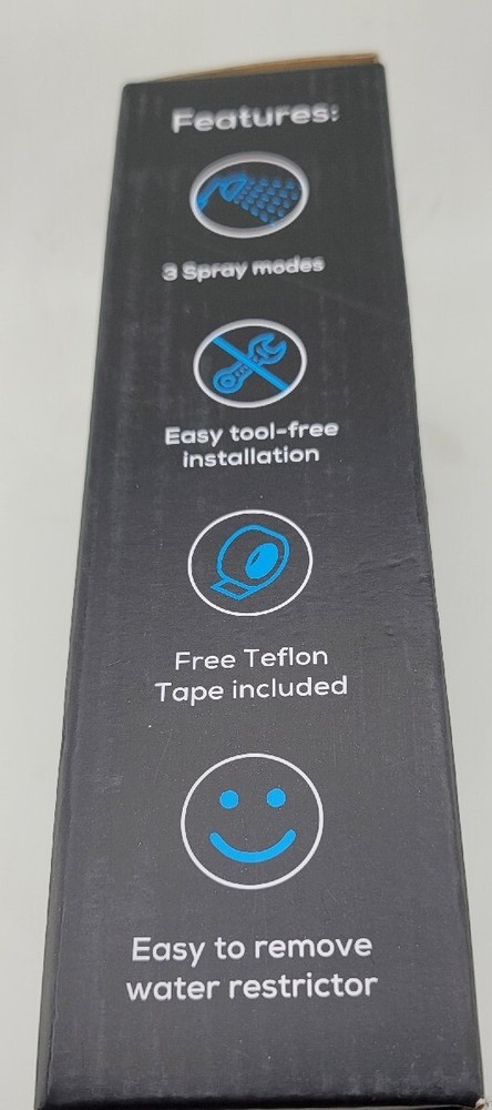 SparkPod High Pressure 3-Function Handheld Shower Head