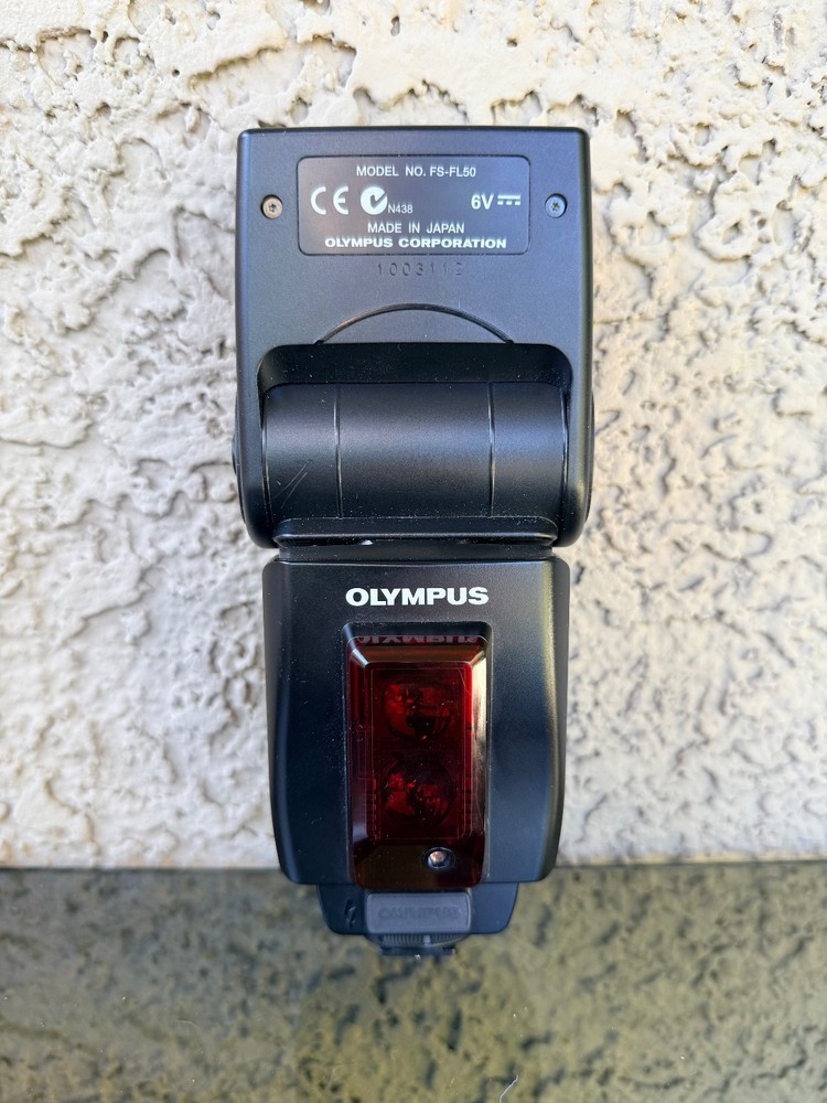 Olympus FS-FL-50 Digital Flash Tested Working Pre-Owned