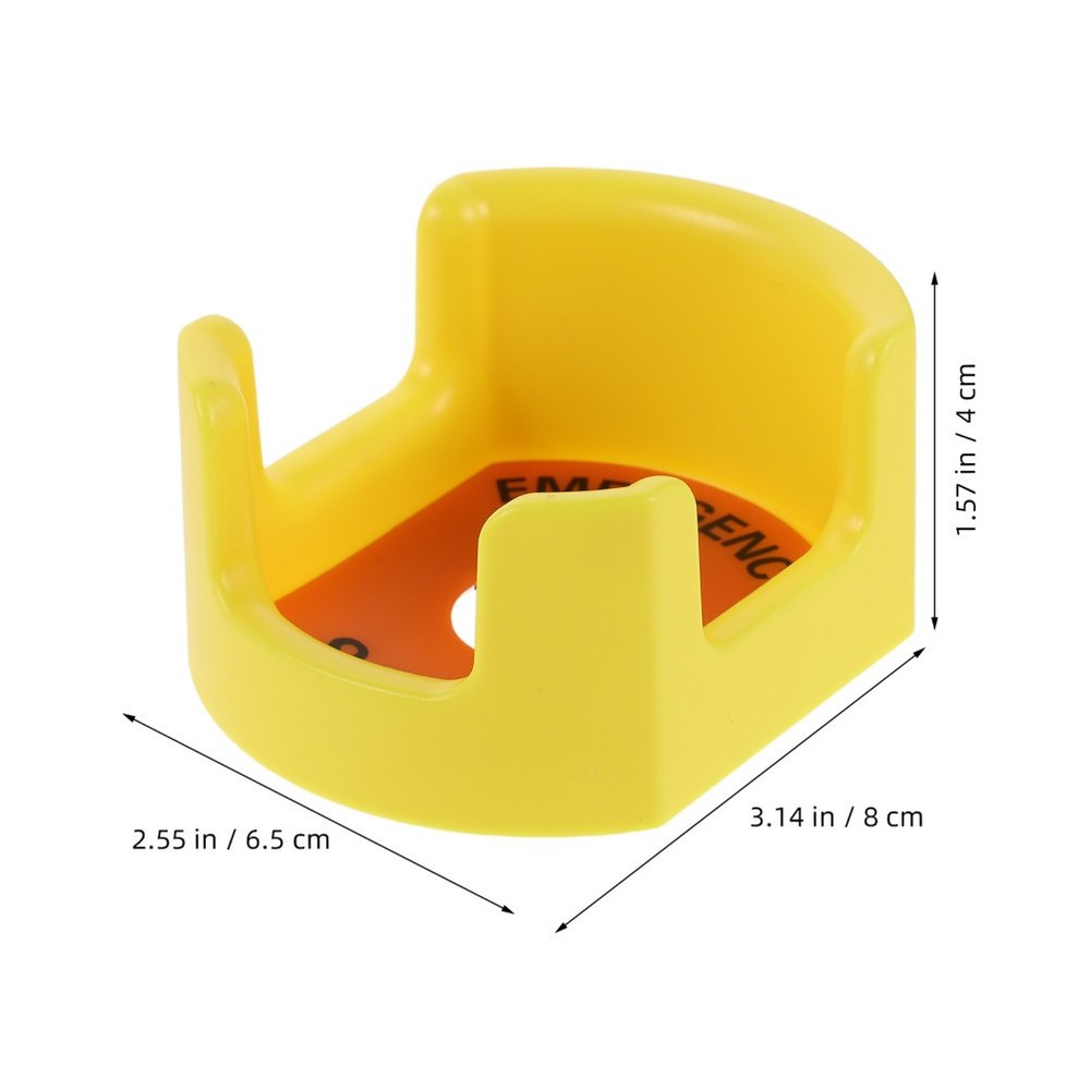 4 Pcs Industrial Button Cover Emergency Protector Stop Protective