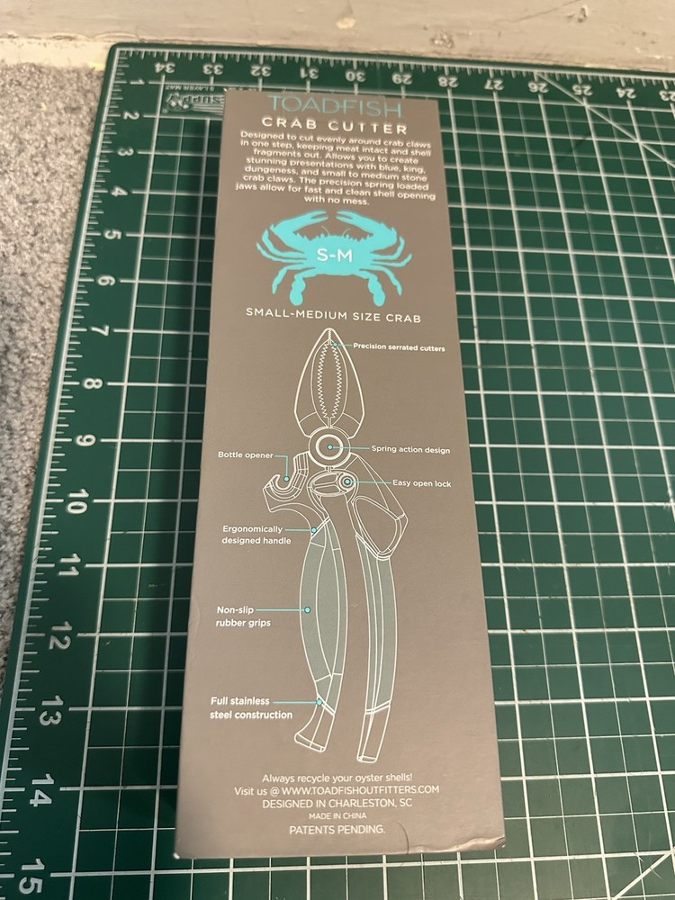 Toad Fish Crab Cutter BRAND NEW