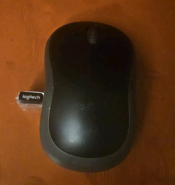 Logitech Design Wireless Mouse with USB Receiver (Requires 1 AA Battery)