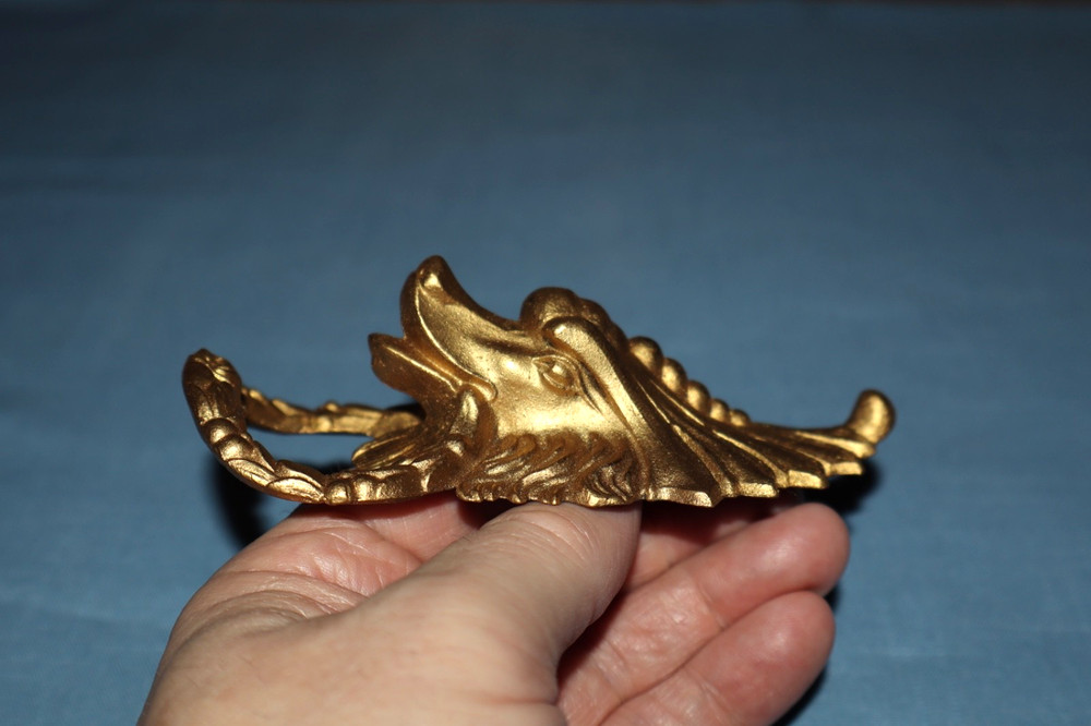 Ansonia Lion Head Clock Decorations/Ornaments