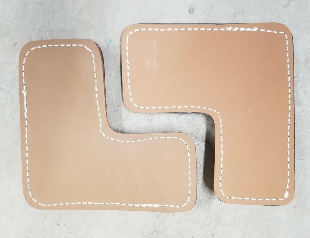 Tree Climbing Spike/ Spur Pair Leather Pads Replacement New