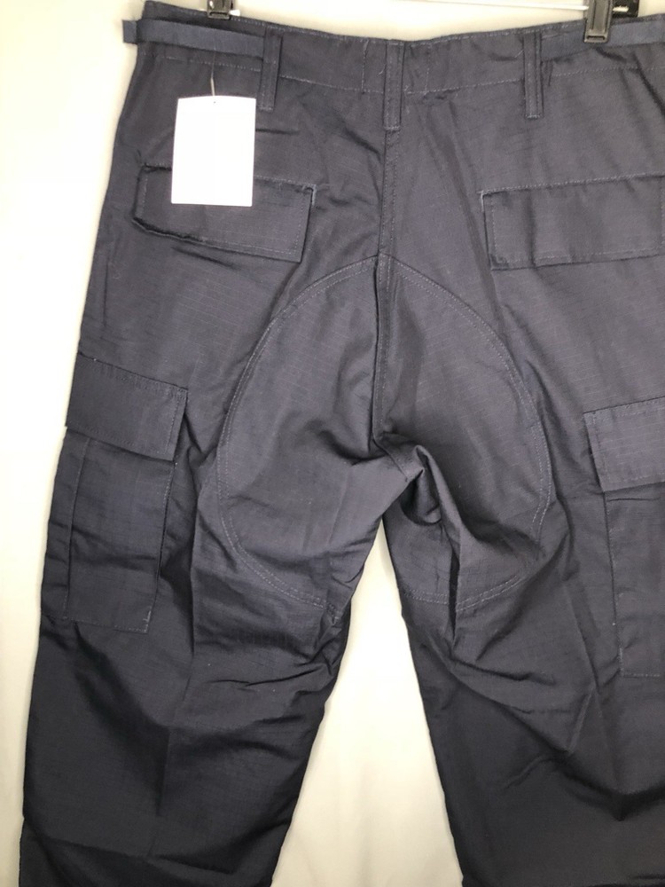 NWT Galls 6 Pocket Ridstop BTU Work Pants Navy Medium Regular TR077