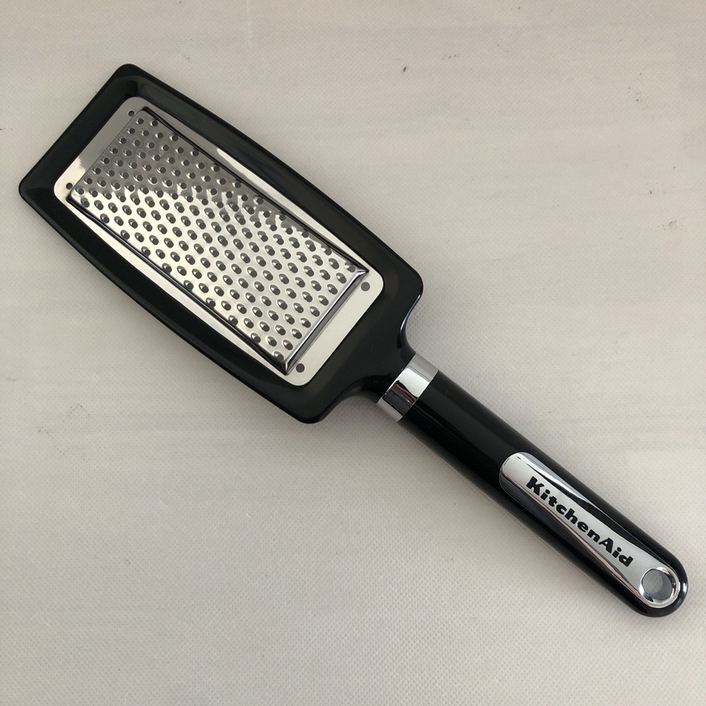 New Open Box KitchenAid Classic Black Flat Grater