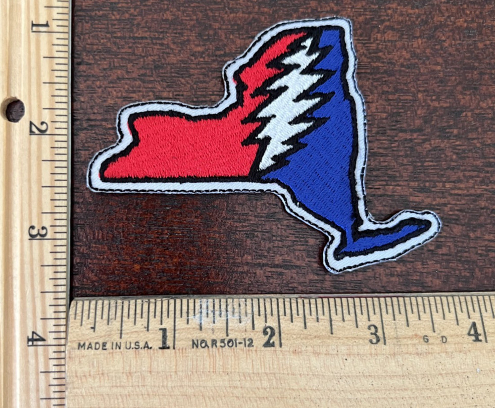 Grateful Dead ~ New York  SYF ~ Embroidered Patch