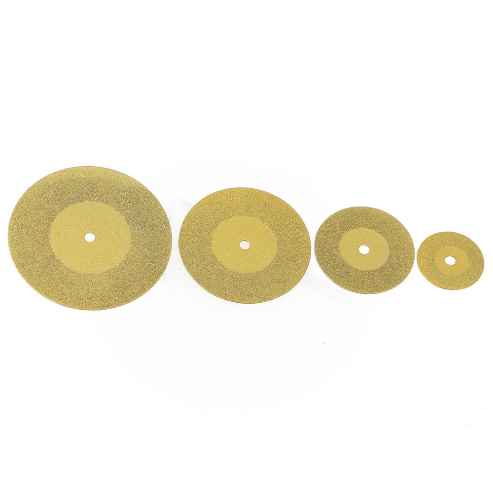 Multi Purpose Mini Diamond Cutting Discs 5pcs Set for Rotary Tools TiN Coated