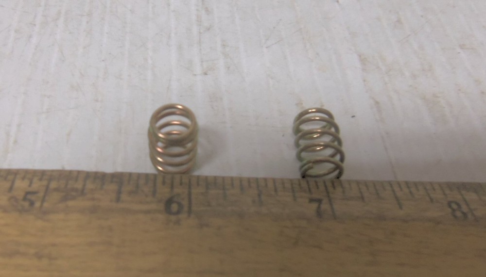 Lot of 5 - Multi-Flex Spring Co. Compression Helical Spring for Military Starter