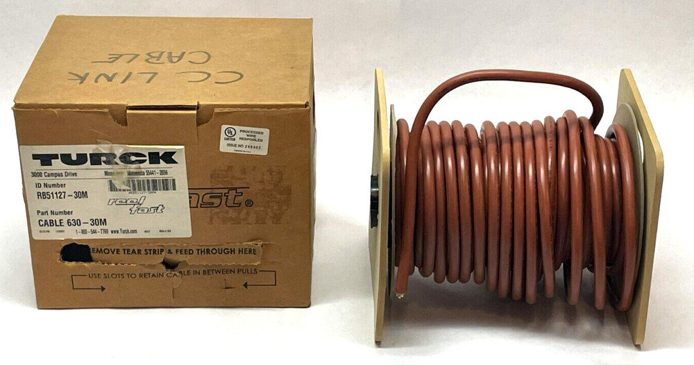 Turck RB51127-30M Network Cable 20m Reel CABLE 630-30M
