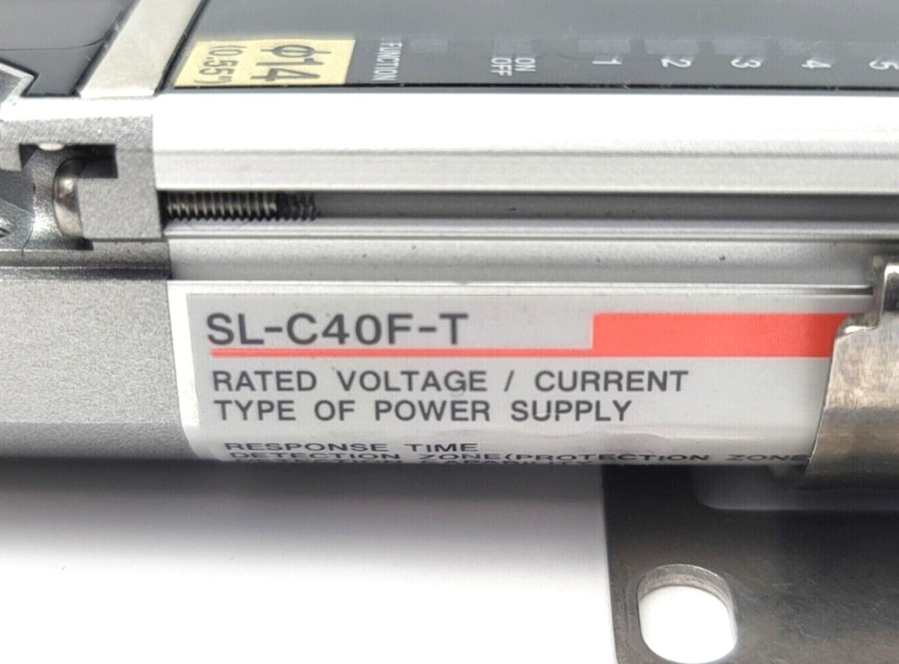 Keyence SL-C40F Transmitter + Receiver Light Curtain Set - WARRANTY