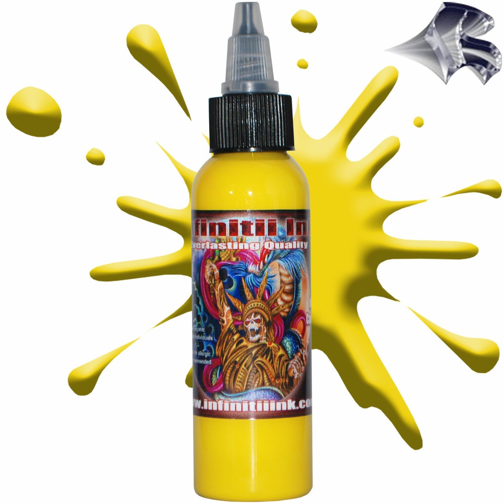 Infinitii Canary Yellow Tattoo Ink 2 oz