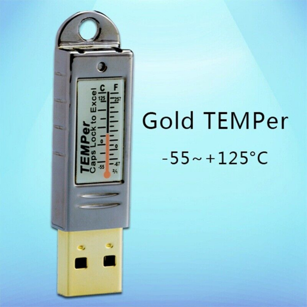 USB Temperature Monitoring Logger for Computer Room Museum Library TEMPer