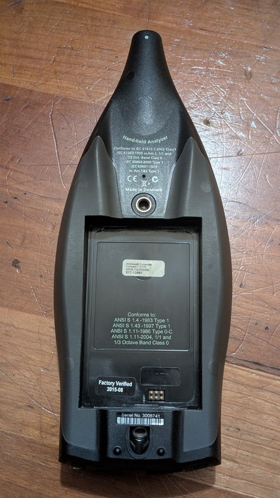 Bruel & Kjaer B&K Type 2250 Light G-4 Hand-held Analyzer - As-Is, Untested