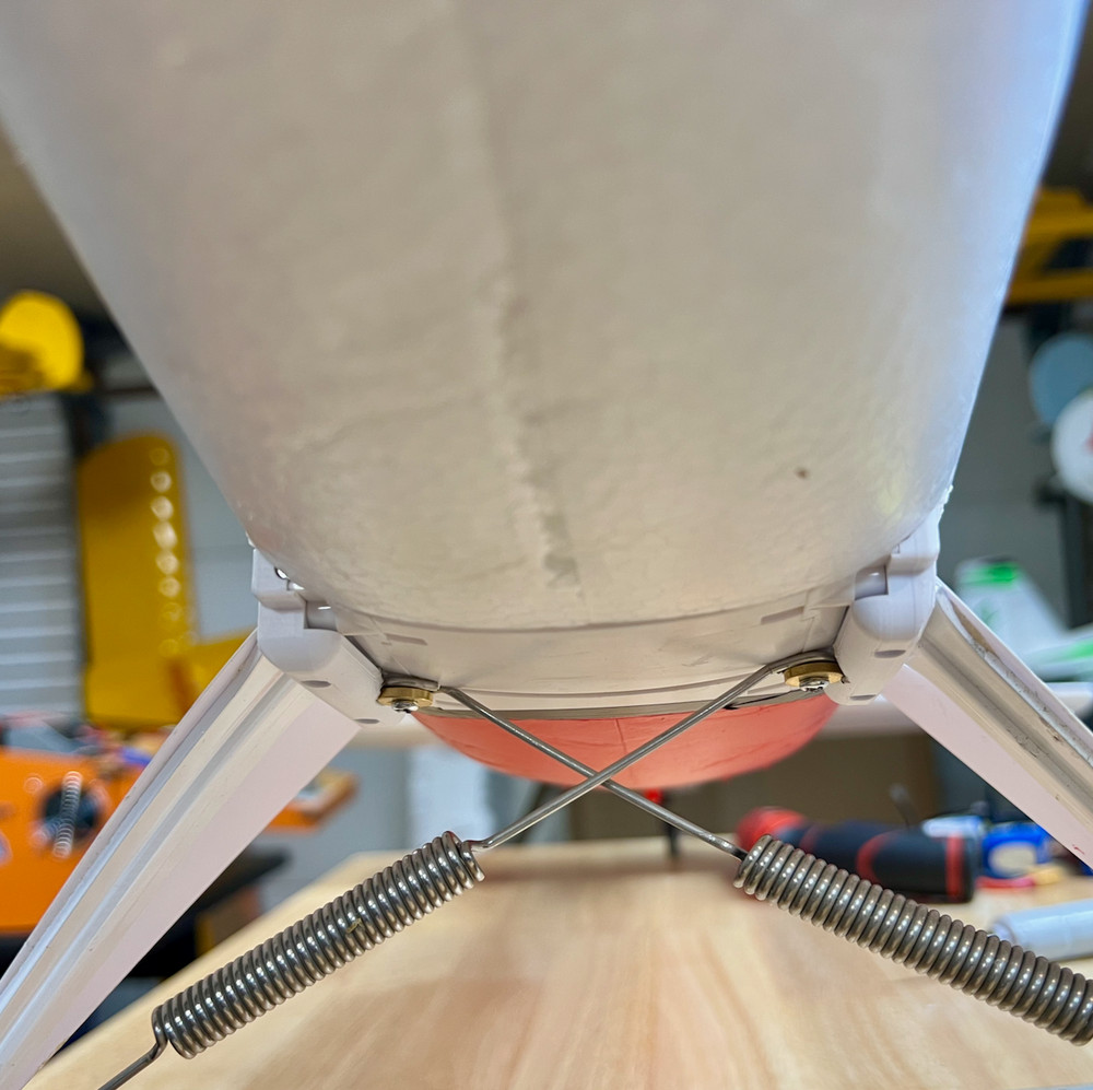 E-flite Timber Evolution series: Twin, Night X, etc. Gear Retainer Plate Upgrade