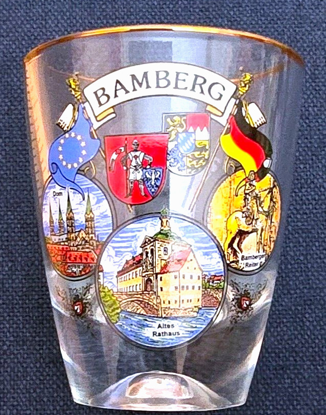 Souvenir Small Shot Glass Bamberg