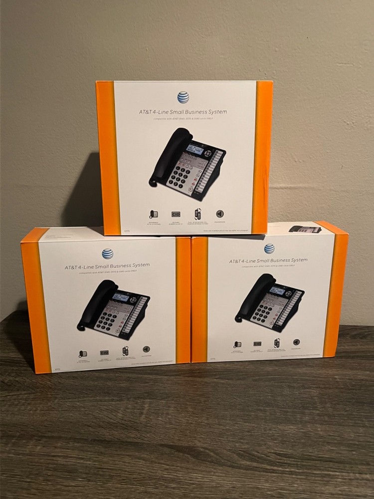 4-line small business system AT&T Phone-New