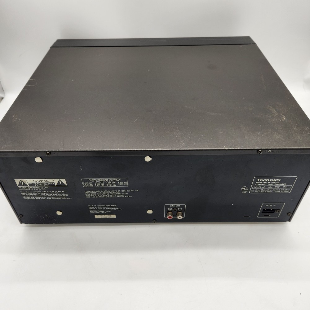 Technics SL-MC50 Compact Disc Player for Parts Not Working