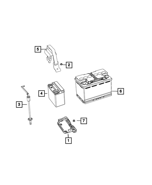 Genuine Mopar Battery Vent Hose 56029779AA
