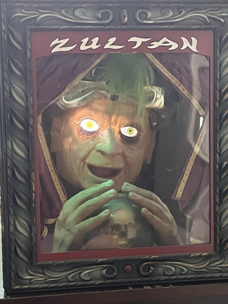 ZULTAN-GEMMY 2005 TALKING FORTUNE TELLER-RARE