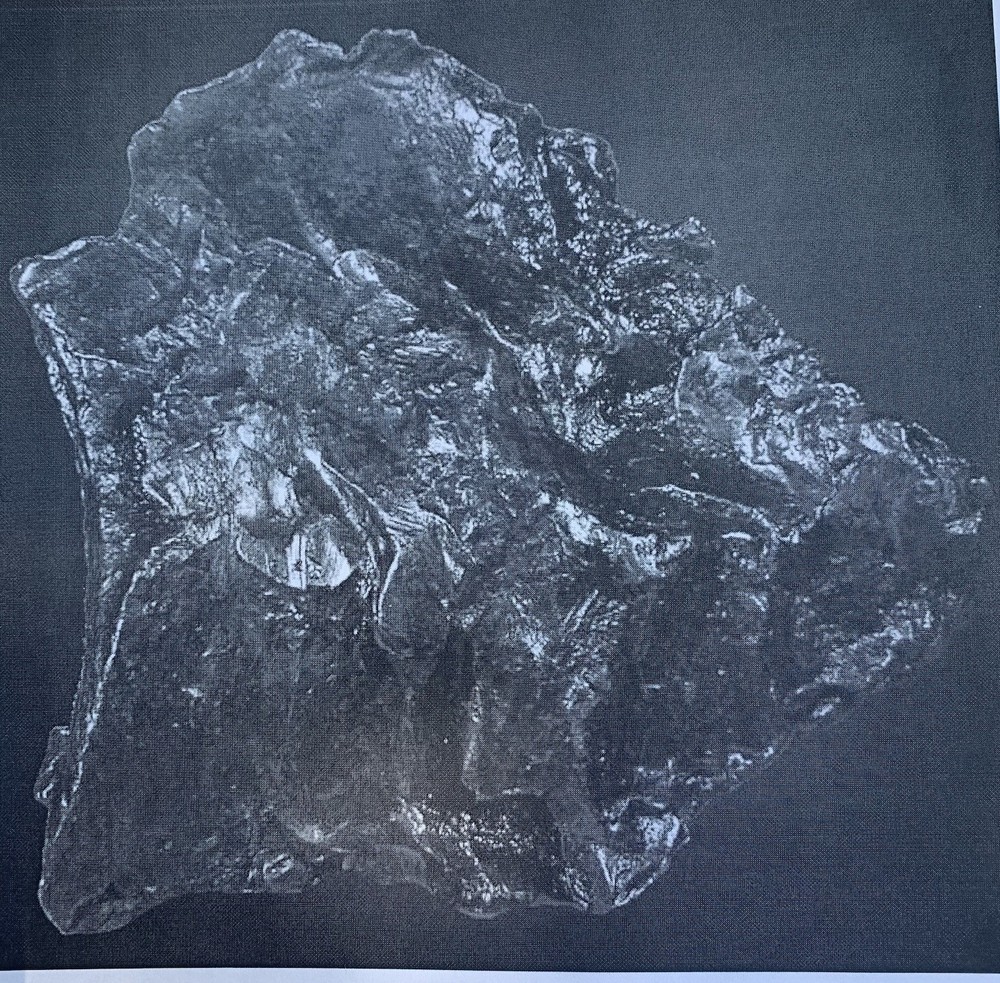 ANCIENT PHARAOH ETCHED IMAGE FOUND ON IRON METEORITE SPEAR ARTIFACT RELIC