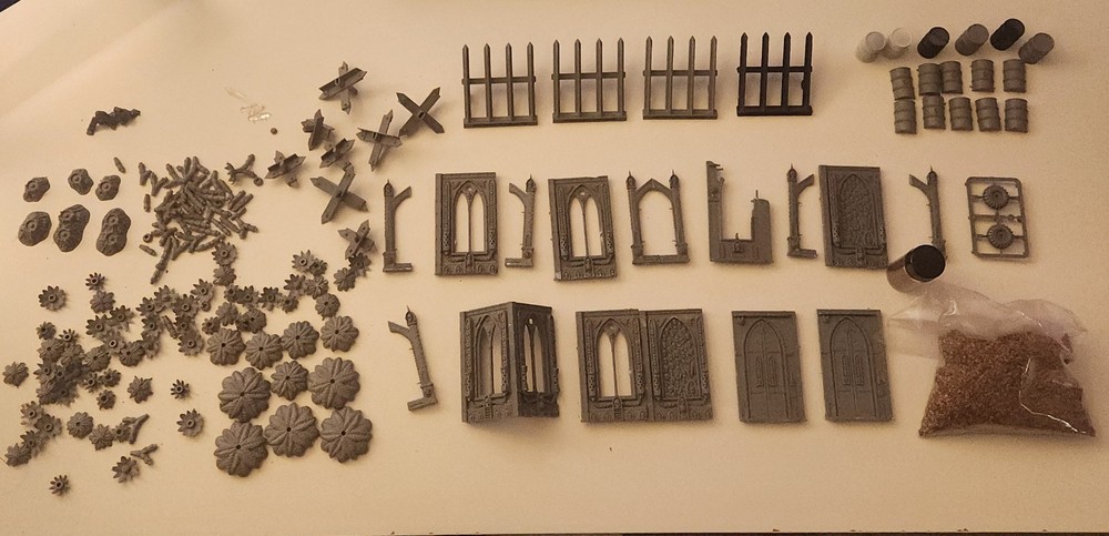 warhammer 40k terrain scenery lot