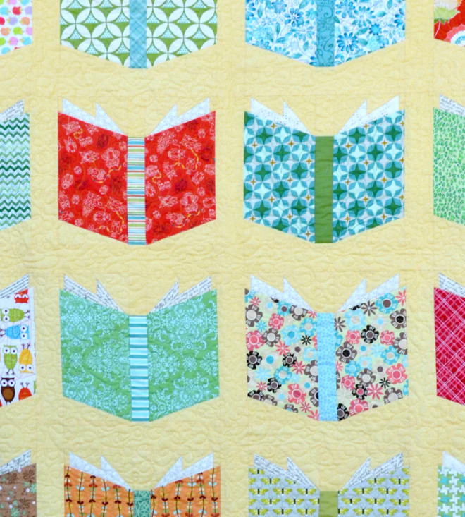 Angela Pingel Designs: Book Nerd Quilt Pattern