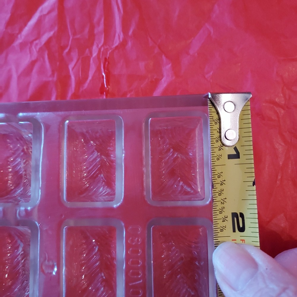 Vintage Candy Chocolate Mold Pro Decorative Rectangles Agathon Bottrop Germany