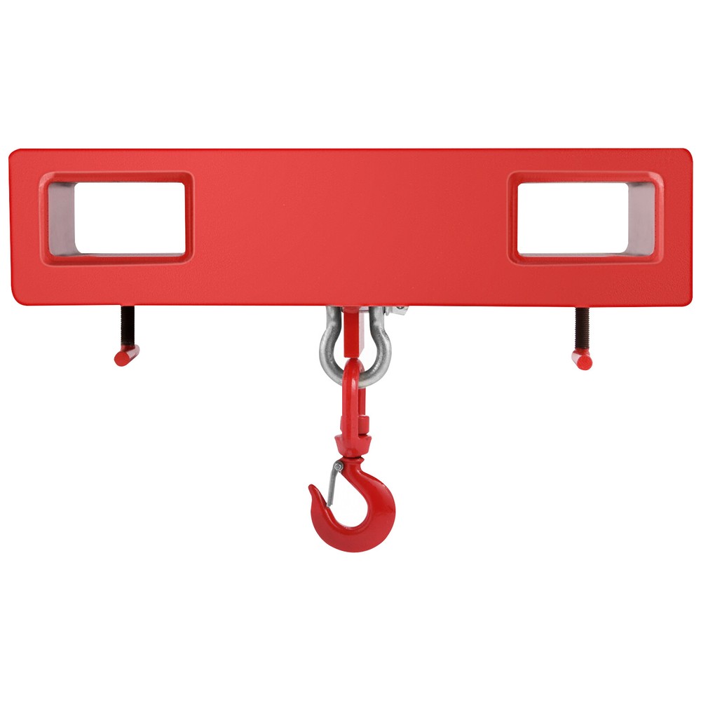 VEVOR Forklift Lifting Hook Lifting Hoist Crane Hook 4400 lbs Adjustable
