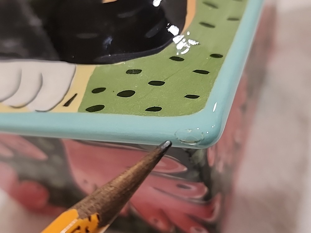 Droll Designs Black Cat Butter Box