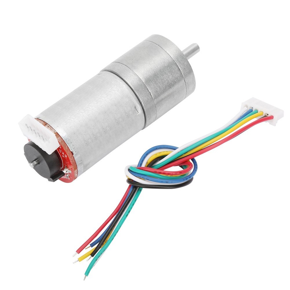DC 6V Encoder Gear Motor Speed Reduction Motor For Robot RC Car Engine Toy New