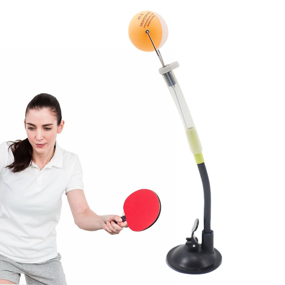 Serve Ball Stroking Self Training Ping Pong Table Tennis Trainer Machine
