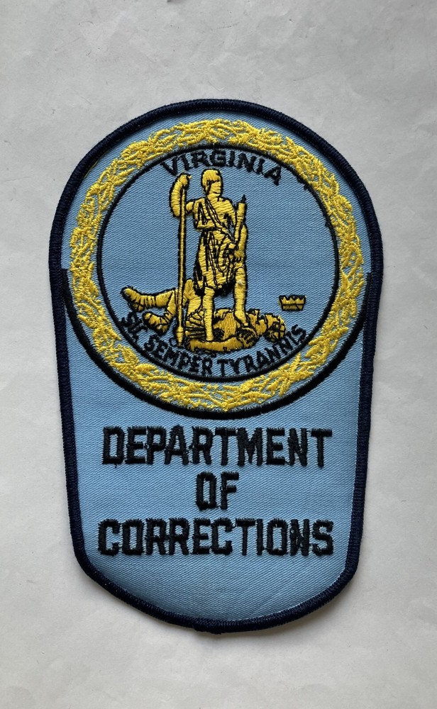 Obsolete Virginia Department of Corrections patch