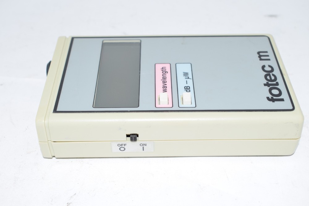 Fotec Fiber Optic Power Meter Model FM310 Ge
